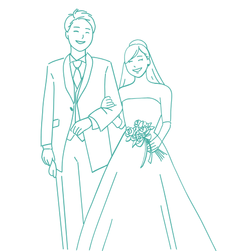 Logo de Boda con Iniciales Minimalista Elegante Dorado (2)