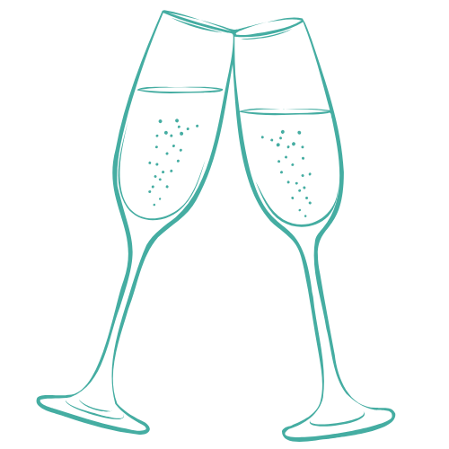 Logo de Boda con Iniciales Minimalista Elegante Dorado (3)